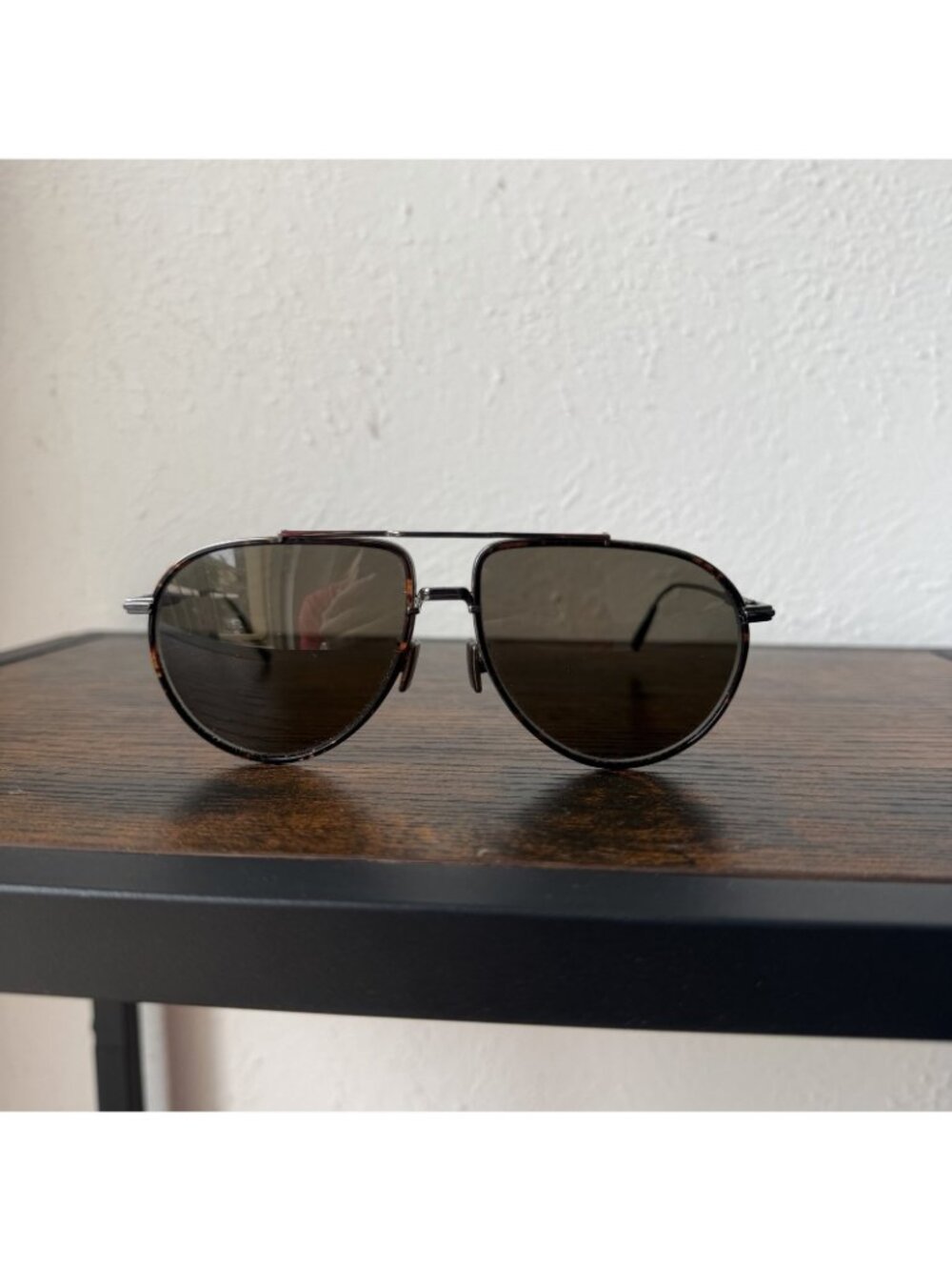 Dior BlackSuit AU Aviator Black Men's Sunglasses - Picture 3 of 12